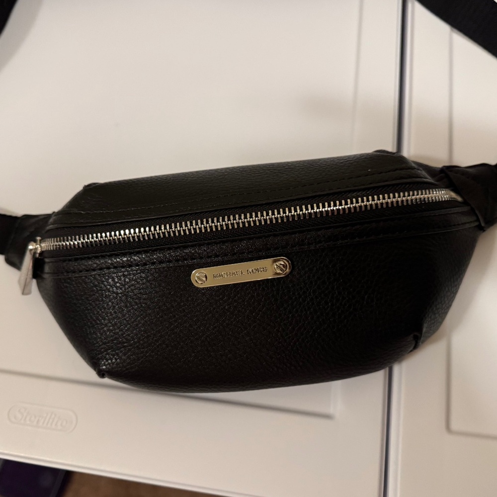Michael Kors Small Black Crossbody Belt Bag NWOT